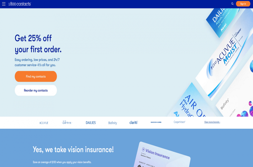  1-800 Contacts Review: Taking the best care of your eye’s health