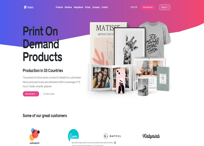  Gelato Review: Customize print products as per your needs