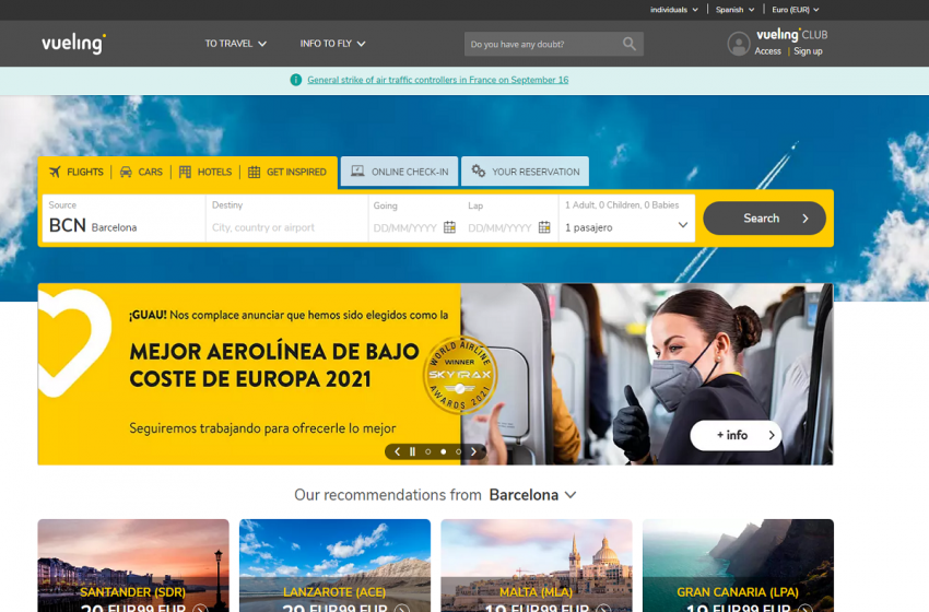  Vueling Review: Book flights, hotels, and cars at your desired price