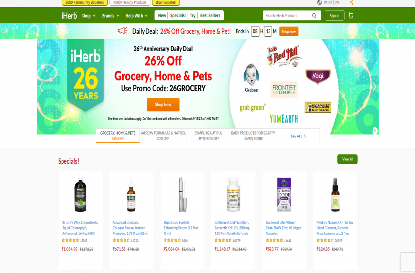  iHerb Review: The right place to look for supplements and vitamins